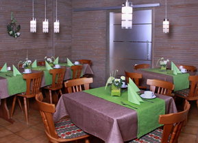 Frühstückssaal im Landhaus am Forst