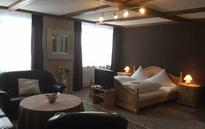 Wohnbereich im Appartement 4