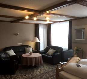 Sitzbereich im Appartement 4